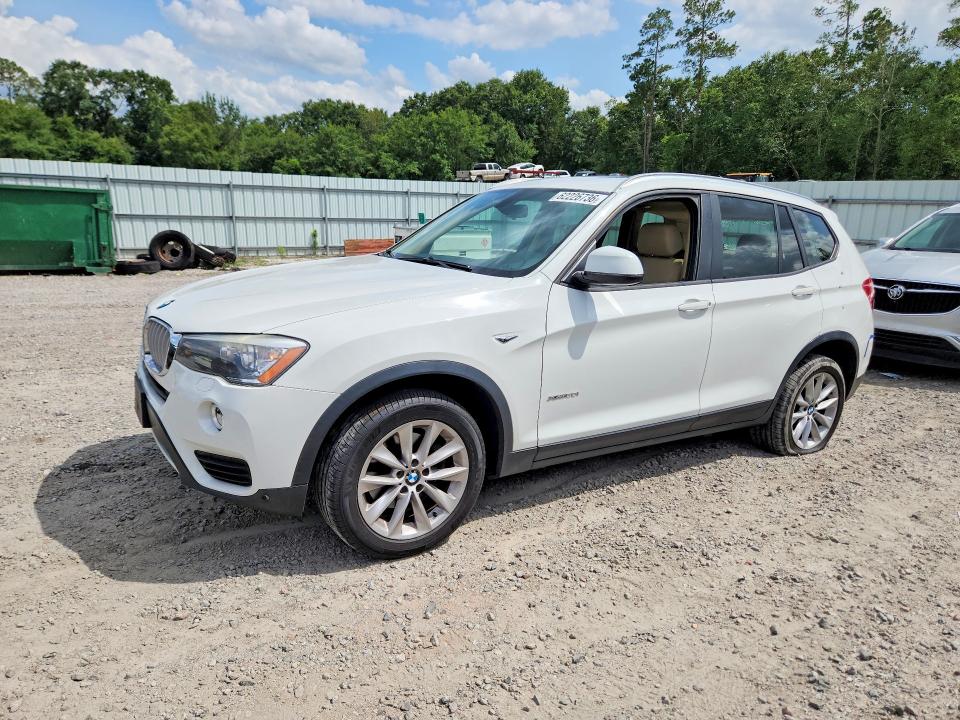 BMW X3 2016 with VIN 5UXWX9C54G0D86242 - Photo from auction