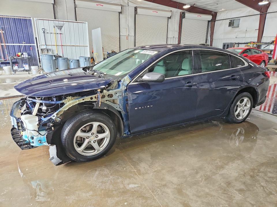 CHEVROLET MALIBU 2018 with VIN 1G1ZB5ST4JF133986 - Photo from auction