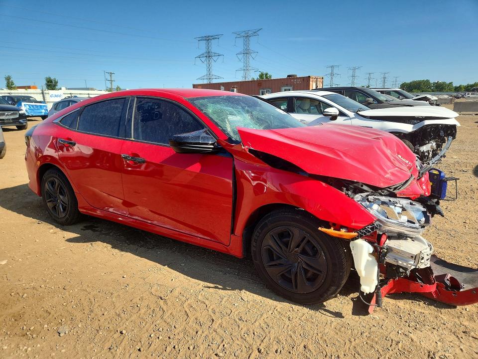 Photo 4 from auction – 2019 HONDA CIVIC with VIN 2HGFC2F61KH537047