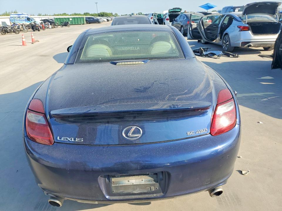 Photo 6 from auction – 2006 LEXUS SC with VIN JTHFN48Y969002958