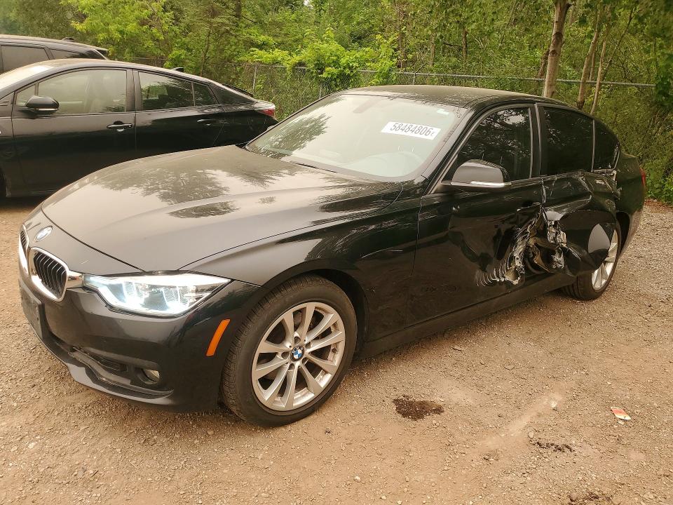 BMW 320 2017 with VIN WBA8E5G56HNU41727 - Photo from auction
