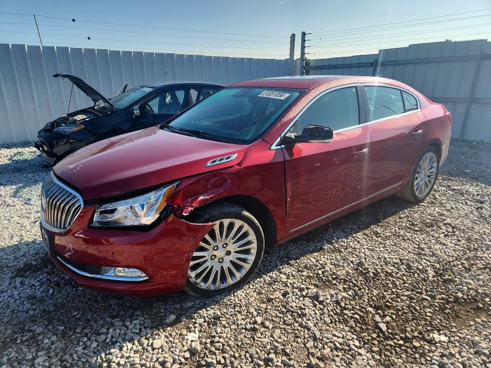 BUICK LACROSSE 2014 with VIN 1G4GF5G33EF126198 - Photo from auction