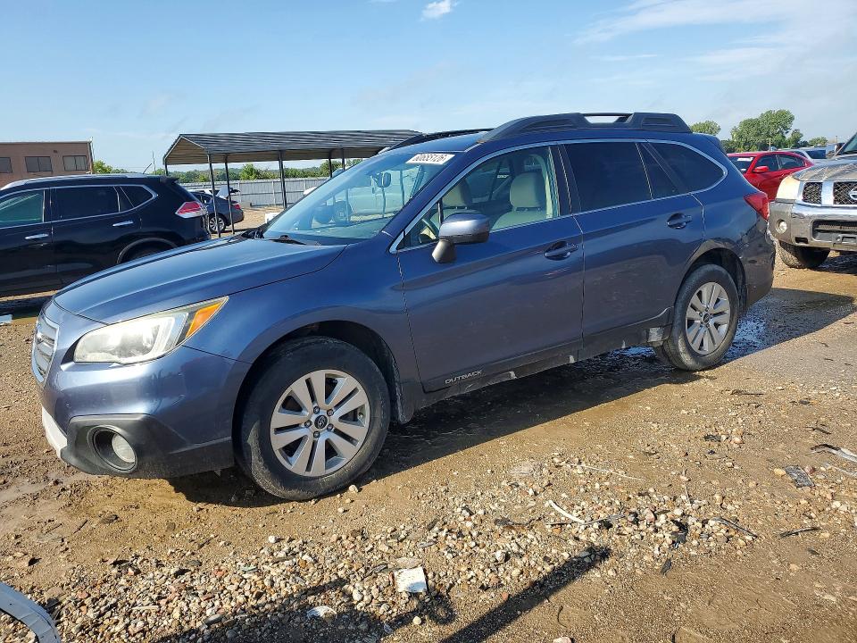 SUBARU OUTBACK 2015 with VIN 4S4BSBEC6F3324588 - Photo from auction