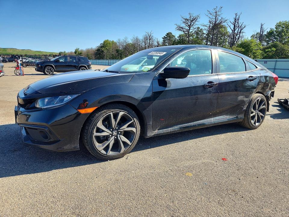 HONDA CIVIC 2019 with VIN 19XFC2F86KE200031 - Photo from auction