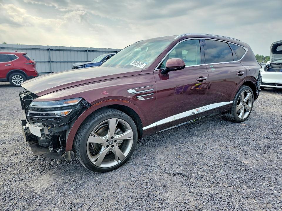 GENESIS GV80 2021 with VIN KMUHBDSB2MU038098 - Photo from auction