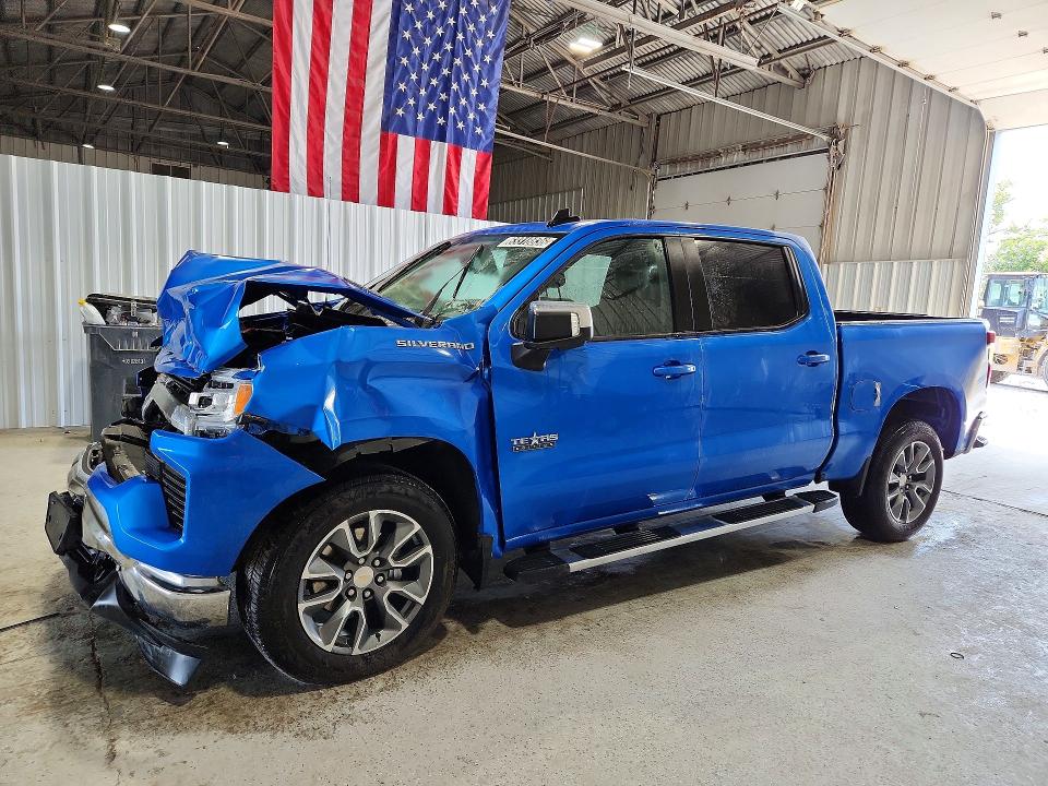 CHEVROLET SILVERADO 2026 with VIN 3GCPACEKXTG164492 - Photo from auction