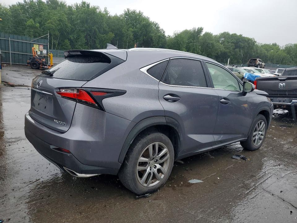 Photo 3 from auction – 2015 LEXUS NX with VIN JTJBARBZ5F2011219