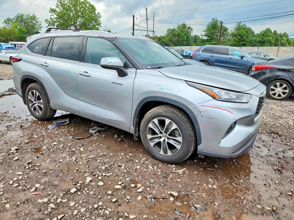Photo 4 from auction – 2020 TOYOTA HIGHLANDER with VIN 5TDHBRCH7LS505666
