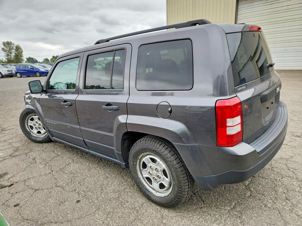 Photo 2 from auction – 2016 JEEP PATRIOT with VIN 1C4NJPBA1GD583313