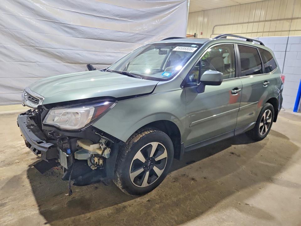 SUBARU FORESTER 2017 with VIN JF2SJAGC4HH454200 - Photo from auction