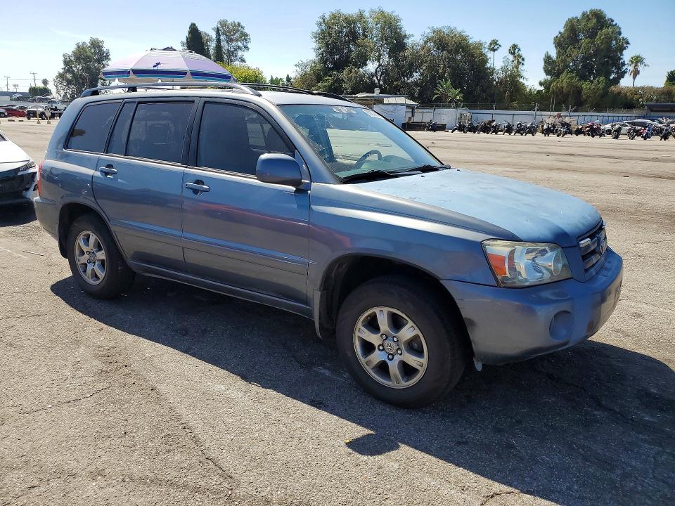 Photo 4 from auction – 2005 TOYOTA HIGHLANDER with VIN JTEDP21A750049229