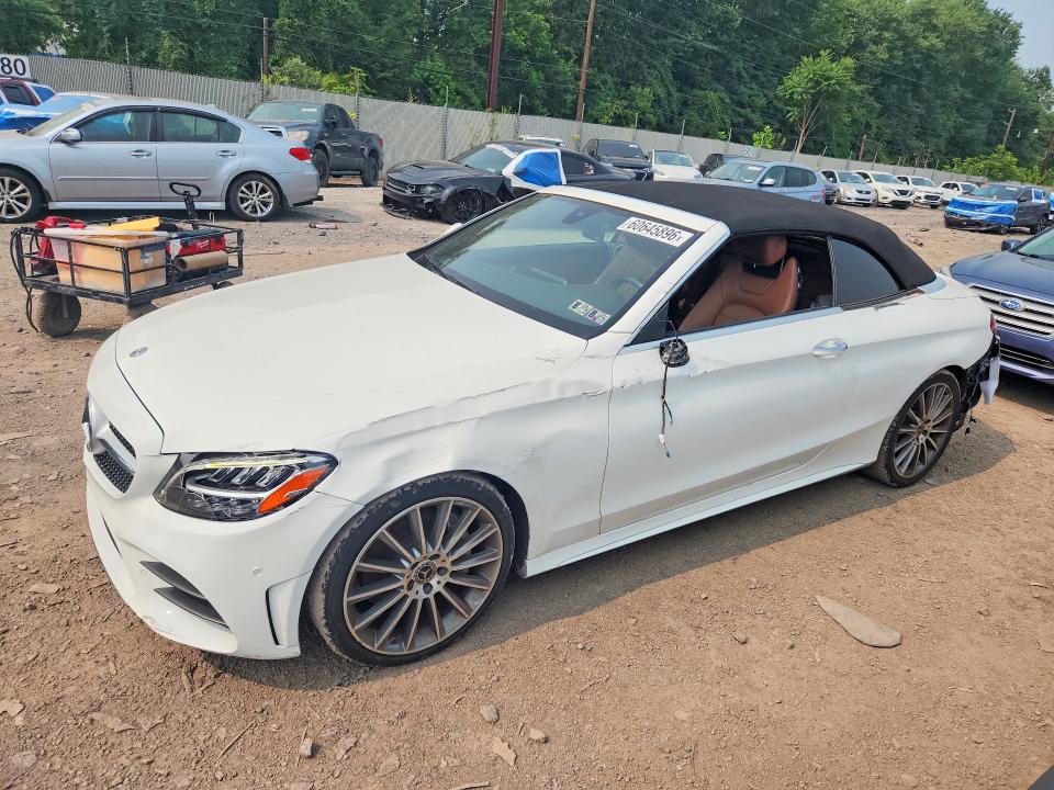 MERCEDES-BENZ C 2019 with VIN WDDWK8DB9KF831212 - Photo from auction