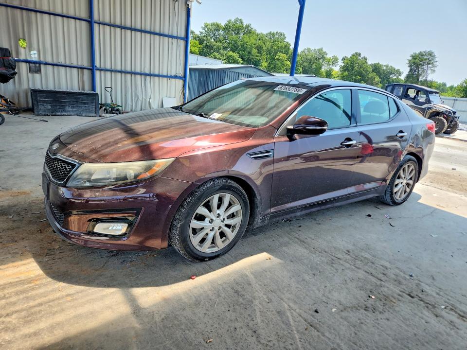 KIA OPTIMA 2015 with VIN 5XXGN4A76FG359752 - Photo from auction
