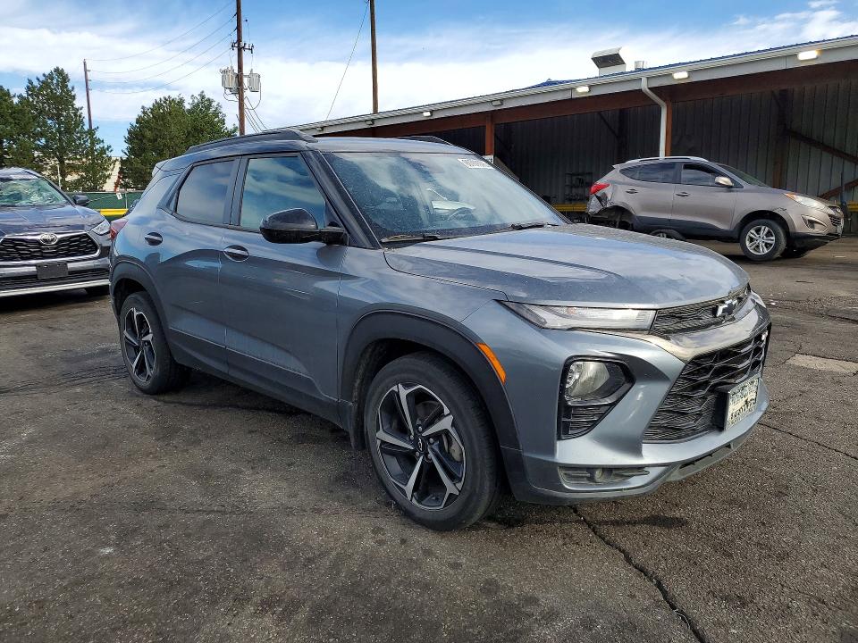 Photo 4 from auction – 2021 CHEVROLET TRAILBLAZER with VIN KL79MTSL9MB052500