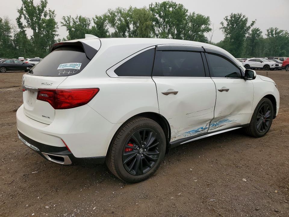 Photo 3 from auction – 2019 ACURA MDX with VIN 5J8YD4H35KL024939