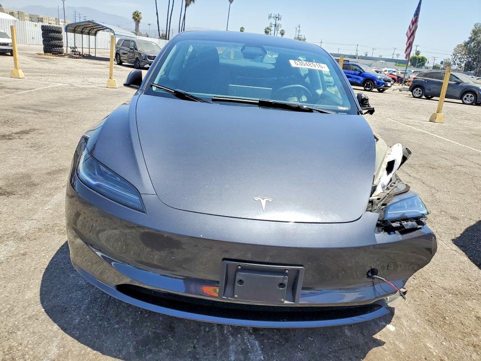 Photo 5 from auction – 2025 TESLA MODEL 3 with VIN 5YJ3E1EAXSF030410