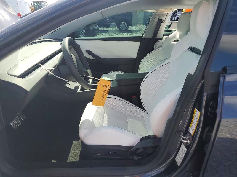 Photo 7 from auction – 2024 TESLA MODEL 3 with VIN 5YJ3E1ET6RF858286