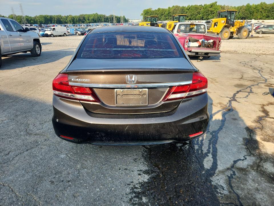 Photo 6 from auction – 2014 HONDA CIVIC with VIN 2HGFB2F85EH559741
