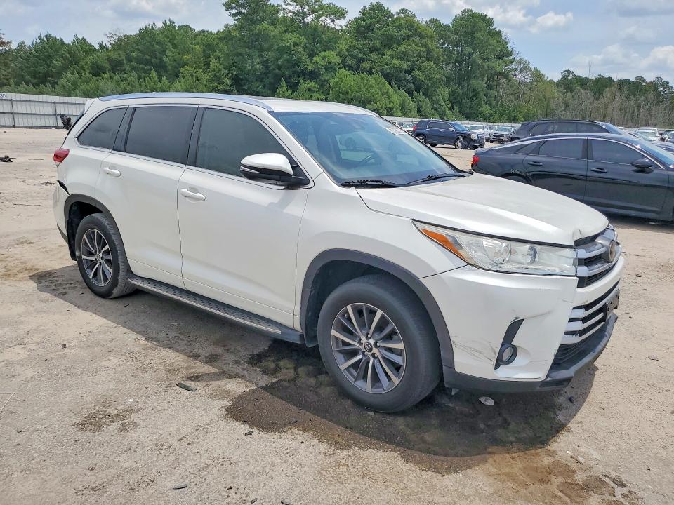 Photo 4 from auction – 2018 TOYOTA HIGHLANDER with VIN 5TDKZRFH0JS545579