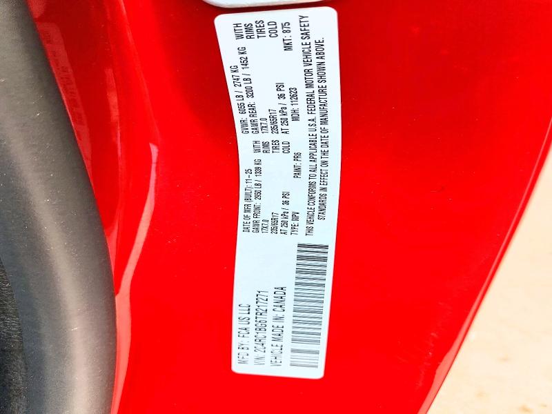 Photo 14 from auction – 2026 CHRYSLER PACIFICA with VIN 2C4RC1BG6TR217271