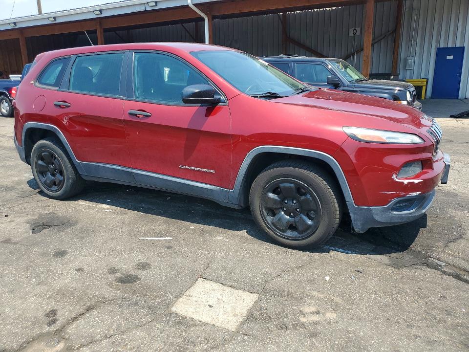 Photo 4 from auction – 2014 JEEP CHEROKEE with VIN 1C4PJLAB8EW314416