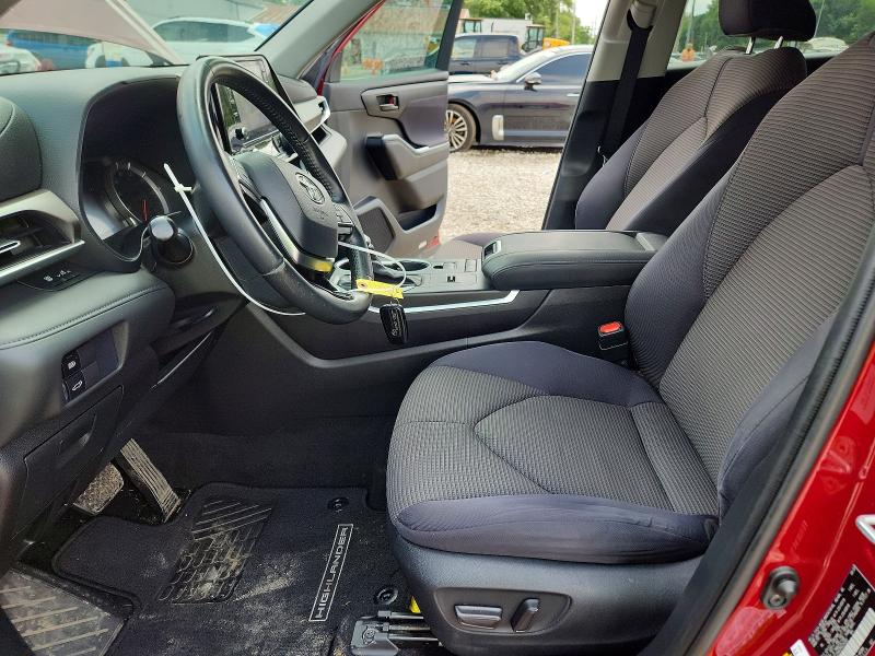 Photo 7 from auction – 2021 TOYOTA HIGHLANDER with VIN 5TDZZRAH2MS034093
