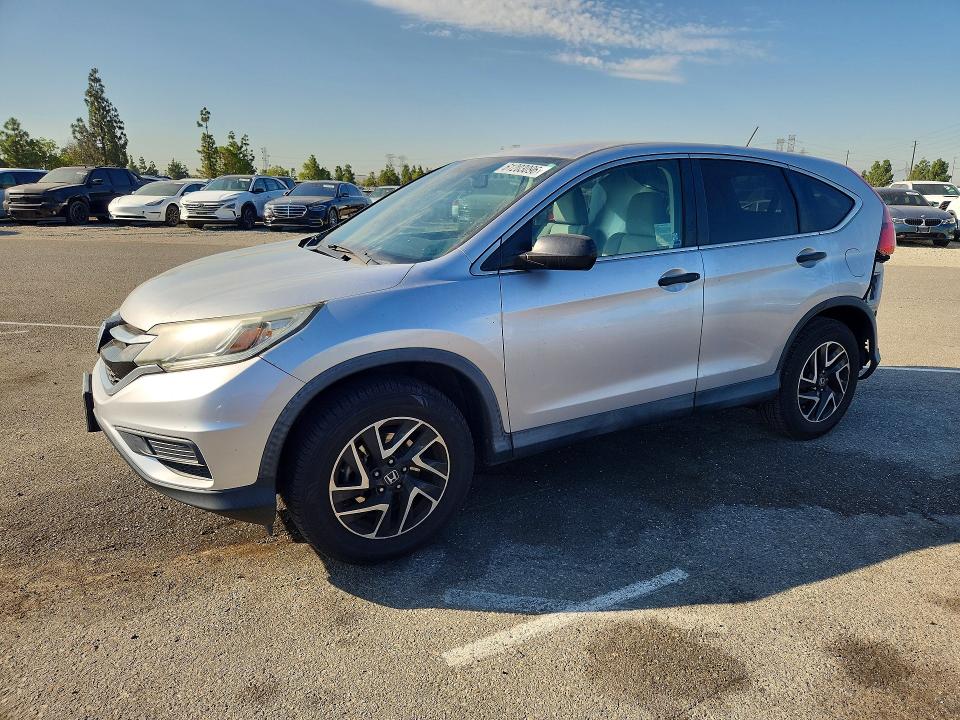 HONDA CR-V 2016 with VIN 2HKRM3H45GH530983 - Photo from auction