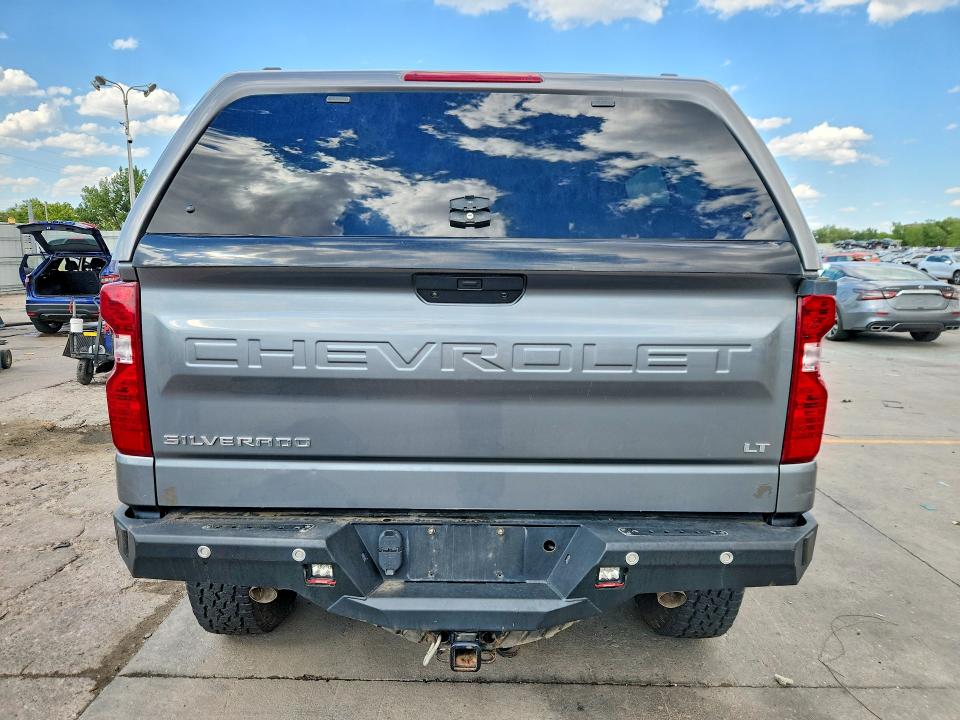 Photo 6 from auction – 2021 CHEVROLET SILVERADO with VIN 3GCUYDET3MG147225