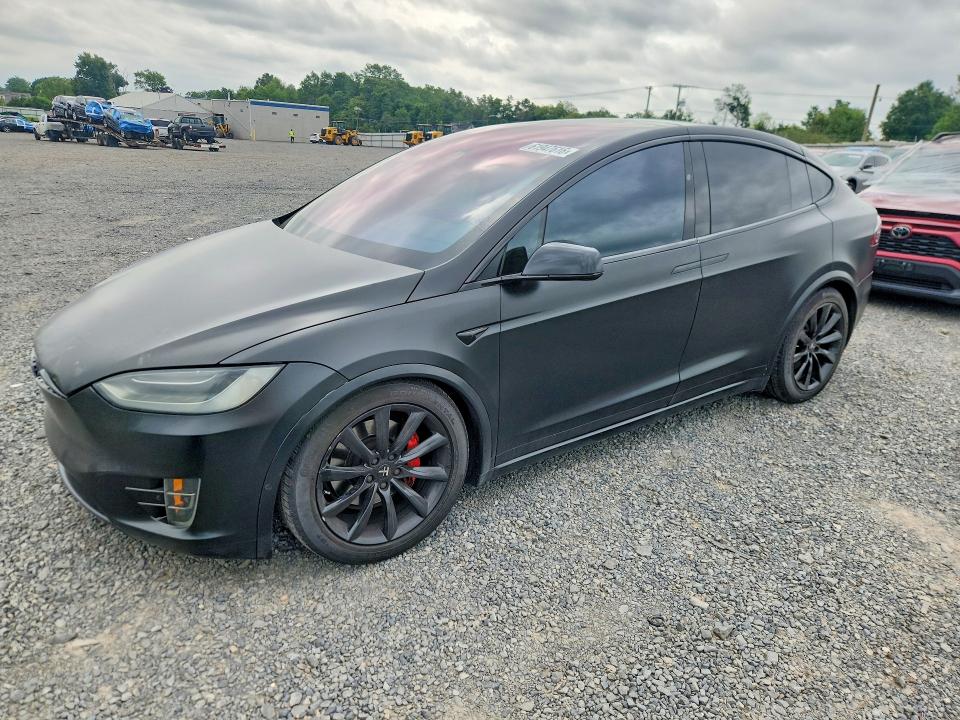 TESLA MODEL X 2020 with VIN 5YJXCDE24LF298677 - Photo from auction