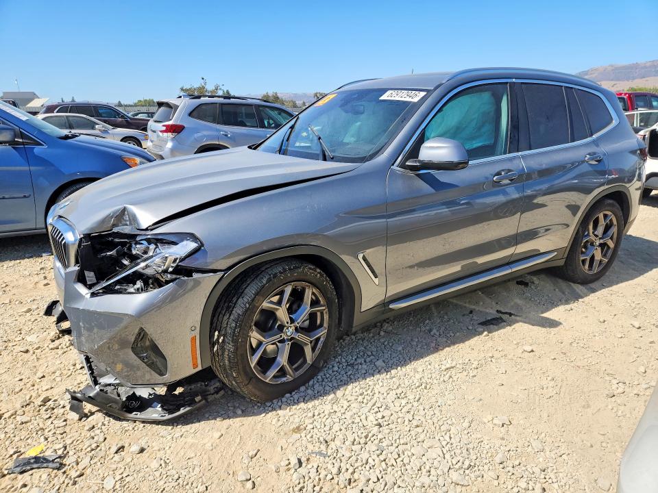 BMW X3 2024 with VIN 5UX53DP02R9W66424 - Photo from auction