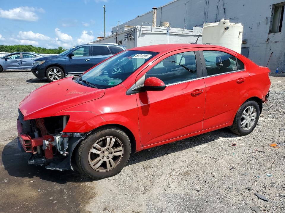 CHEVROLET SONIC 2012 with VIN 1G1JC5SH1C4130418 - Photo from auction