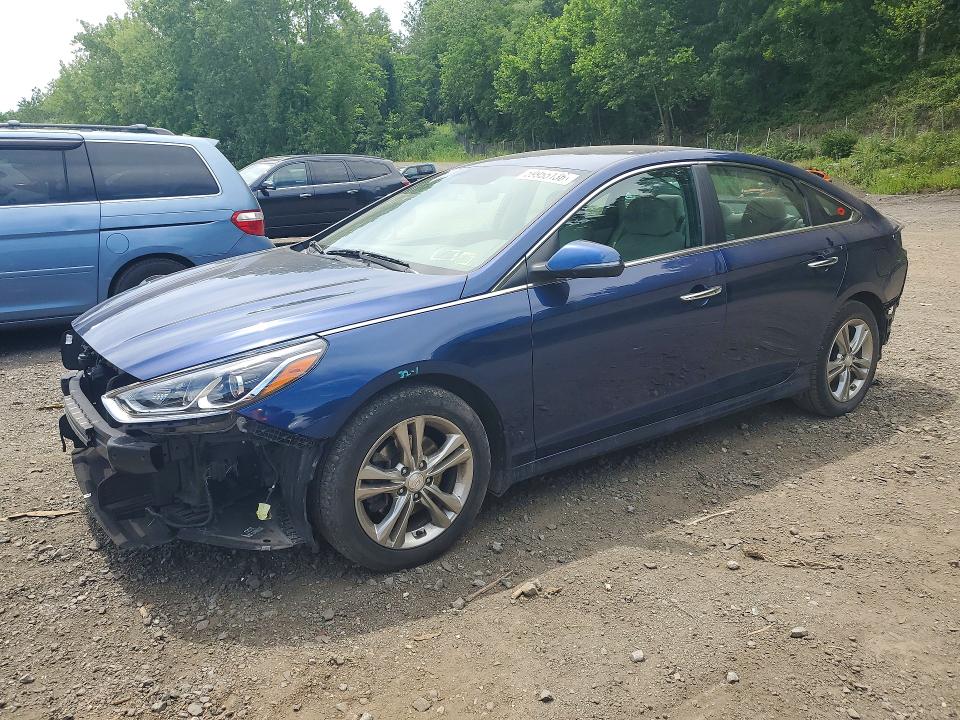 HYUNDAI SONATA 2019 with VIN 5NPE34AFXKH739941 - Photo from auction