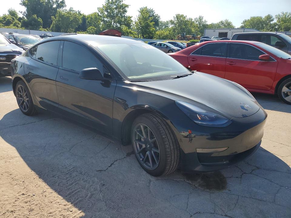 Photo 4 from auction – 2021 TESLA MODEL 3 with VIN 5YJ3E1EA1MF987351