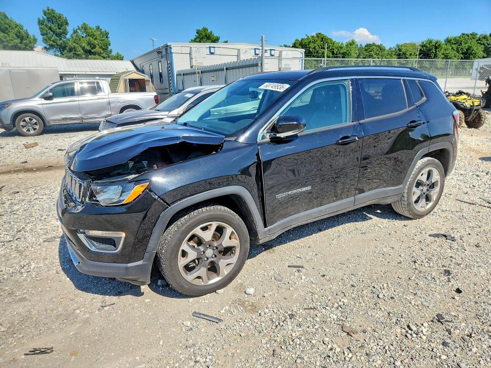 JEEP COMPASS 2019 with VIN 3C4NJDCB2KT661395 - Photo from auction