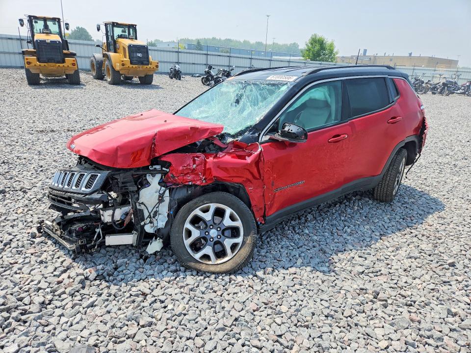 JEEP COMPASS 2017 with VIN 3C4NJDCB7HT641619 - Photo from auction