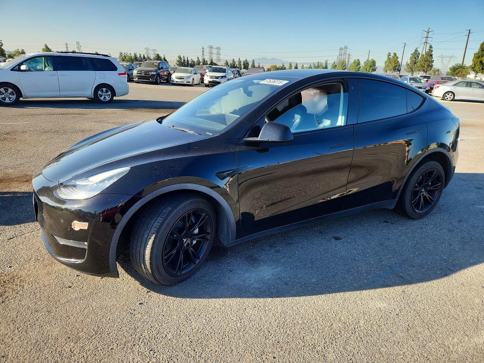 TESLA MODEL Y 2020 with VIN 5YJYGDEE2LF029953 - Photo from auction