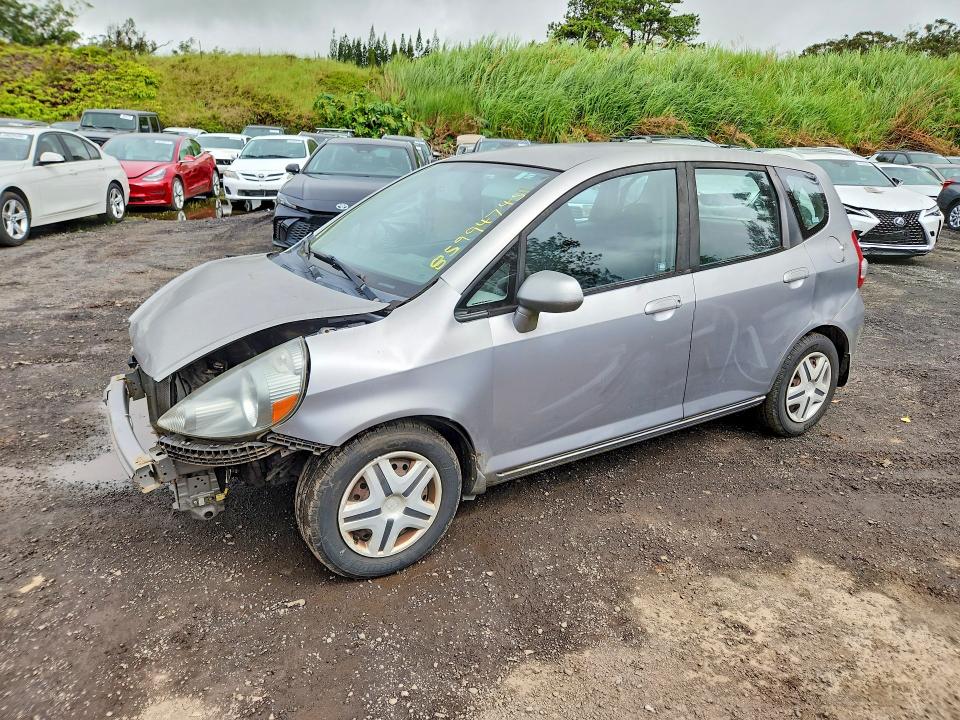 HONDA FIT 2007 with VIN JHMGD38417S042556 - Photo from auction