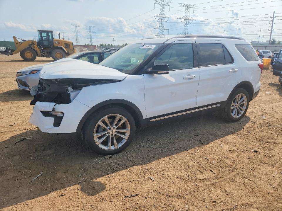 FORD EXPLORER 2018 with VIN 1FM5K8D80JGA18257 - Photo from auction