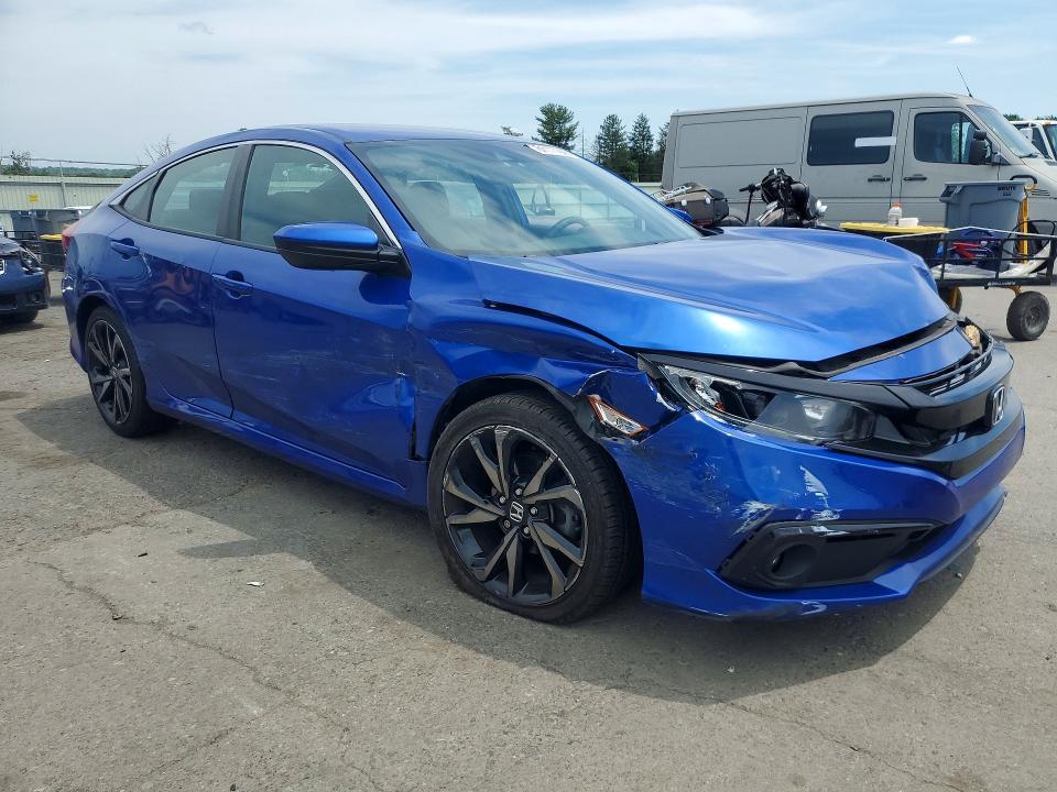 Photo 4 from auction – 2019 HONDA CIVIC with VIN 2HGFC2F8XKH543625