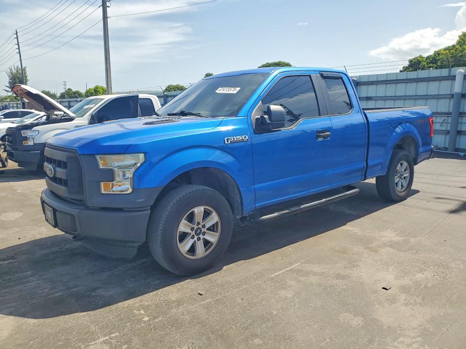 Photo 1 from auction – 2016 FORD F150 with VIN 1FTEX1E83GKE50908