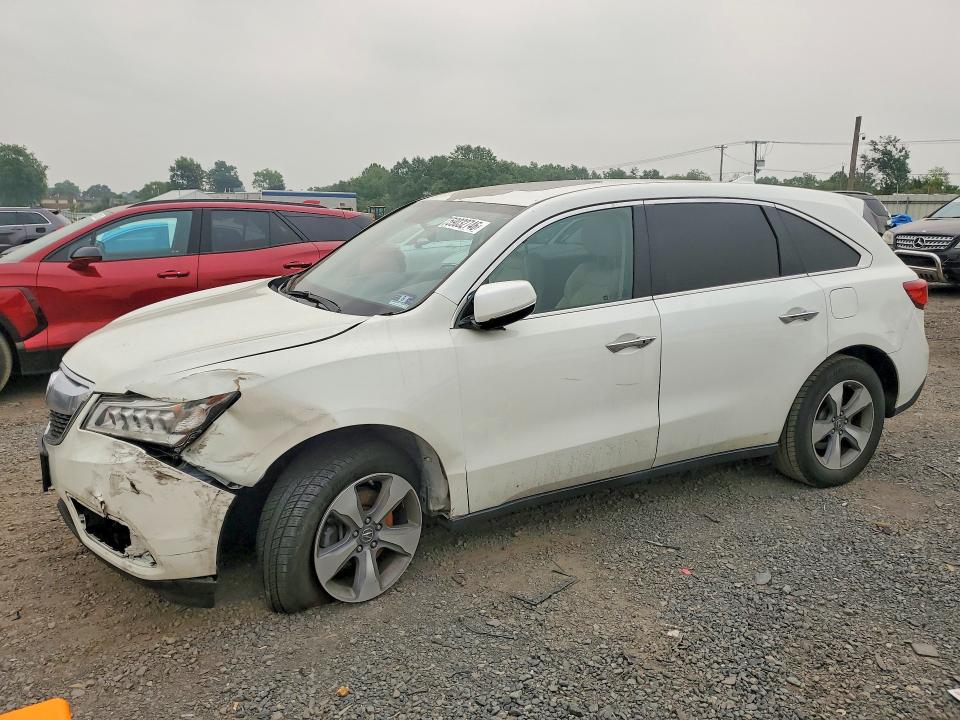 ACURA MDX 2015 with VIN 5FRYD4H26FB025269 - Photo from auction