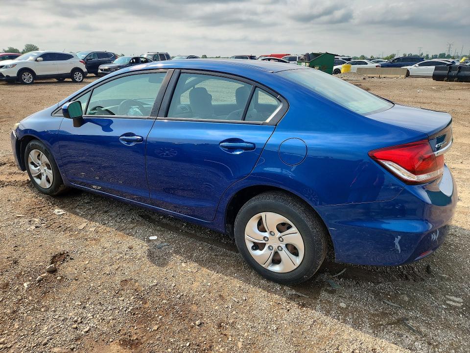 Photo 2 from auction – 2014 HONDA CIVIC with VIN 19XFB2F54EE031270