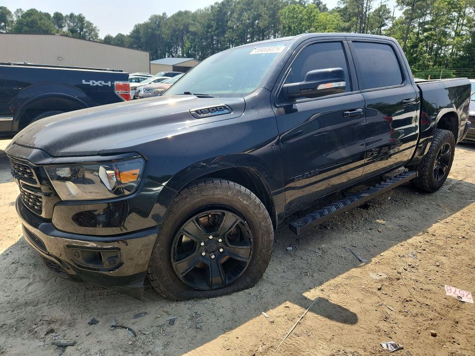 RAM 1500 2022 with VIN 1C6SRFFT9NN317781 - Photo from auction