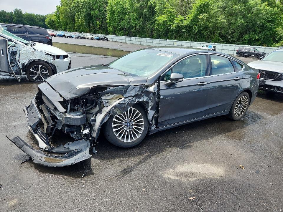 FORD FUSION 2017 with VIN 3FA6P0HD9HR268835 - Photo from auction