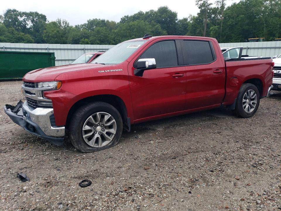CHEVROLET SILVERADO 2019 with VIN 1GCPWCED5KZ372541 - Photo from auction