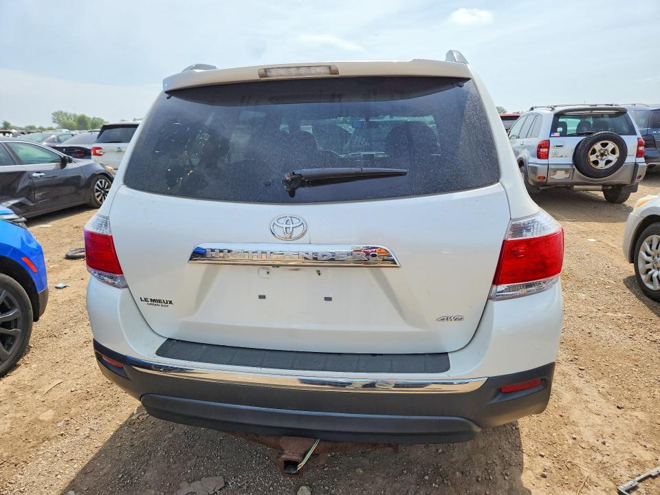 Photo 6 from auction – 2012 TOYOTA HIGHLANDER with VIN 5TDZA3EH3CS019230