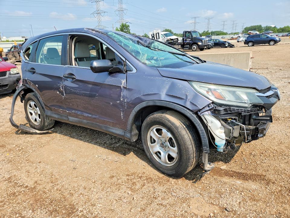 Photo 4 from auction – 2016 HONDA CR-V with VIN 5J6RM4H38GL001563