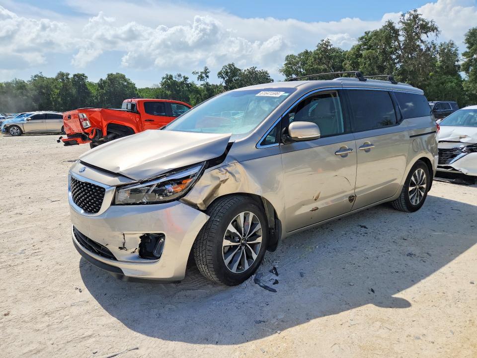 KIA SEDONA 2015 with VIN KNDMC5C16F6066682 - Photo from auction