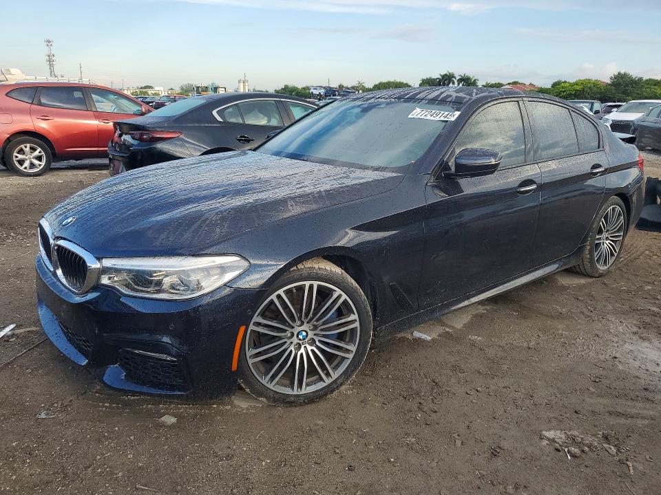 BMW 540 2018 with VIN WBAJE7C54JG891602 - Photo from auction