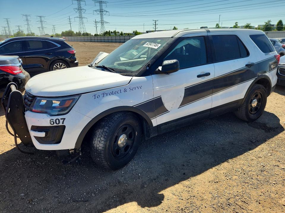FORD EXPLORER 2019 with VIN 1FM5K8AR7KGB24574 - Photo from auction